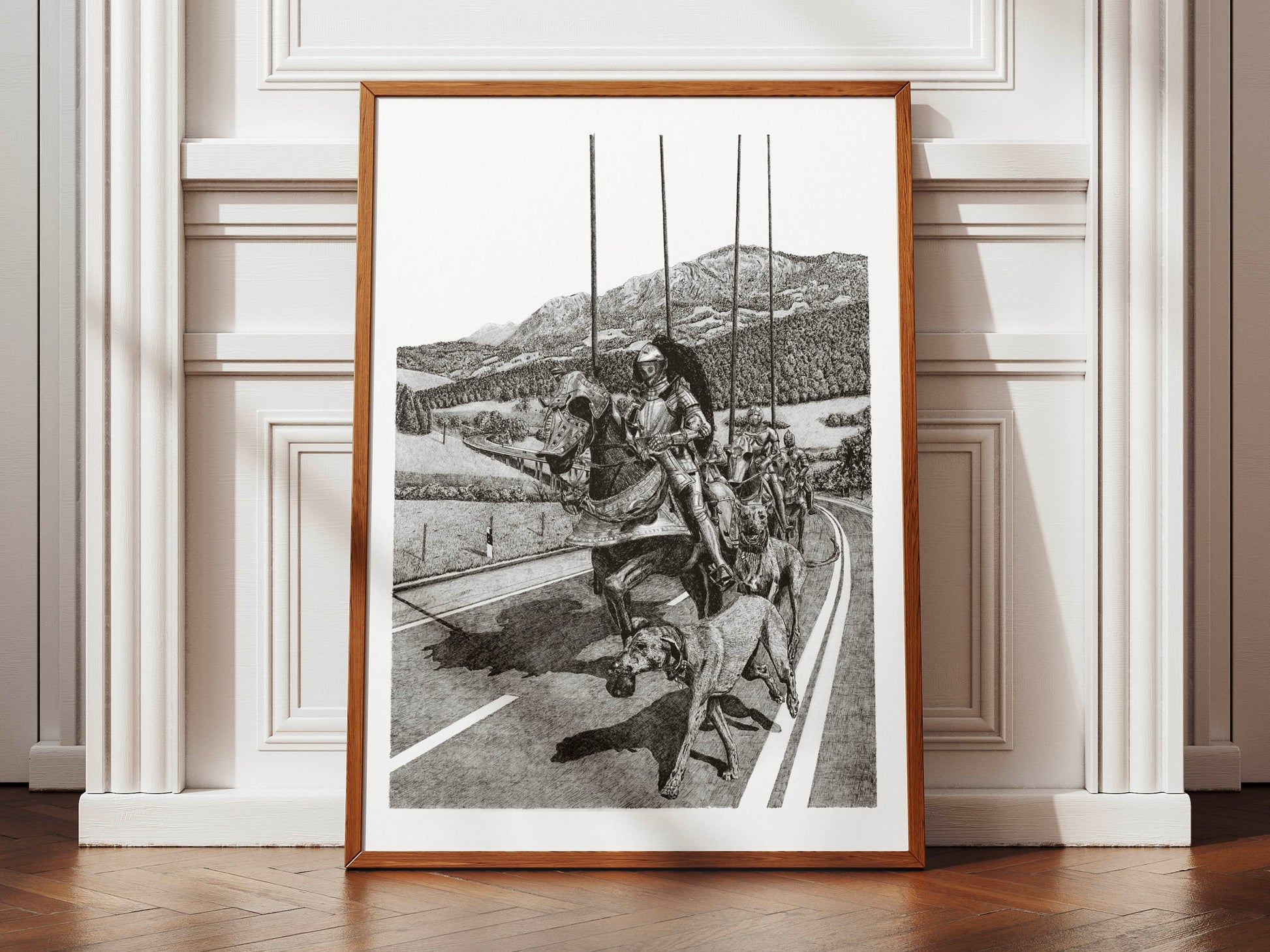 EQUES - Édition limitée sur papier d’art / 30 x 40 cm