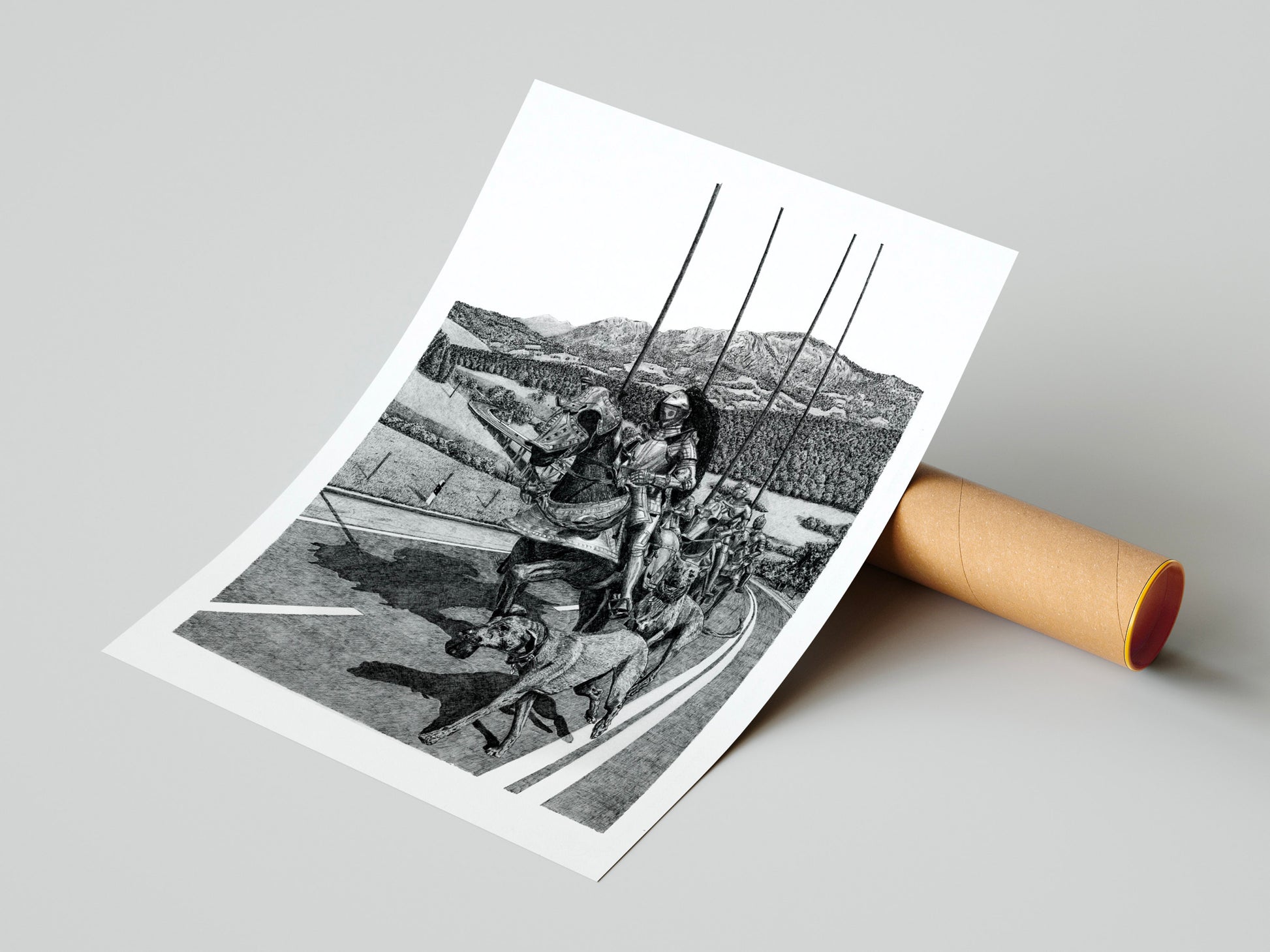 EQUES - Édition limitée sur papier d’art / 30 x 40 cm