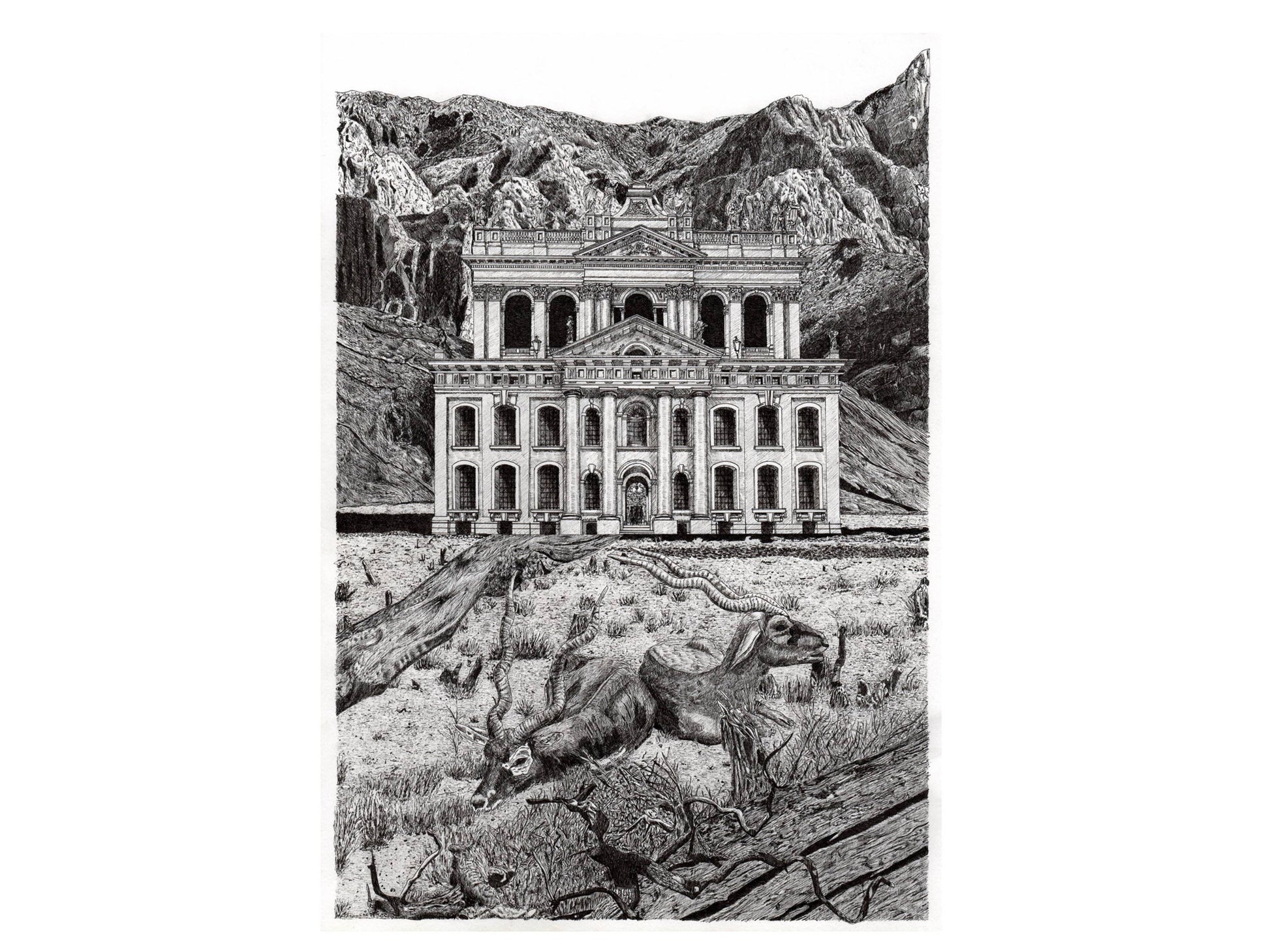 SOLITUDINEM - Édition limitée sur papier d’art / 30 x 40 cm