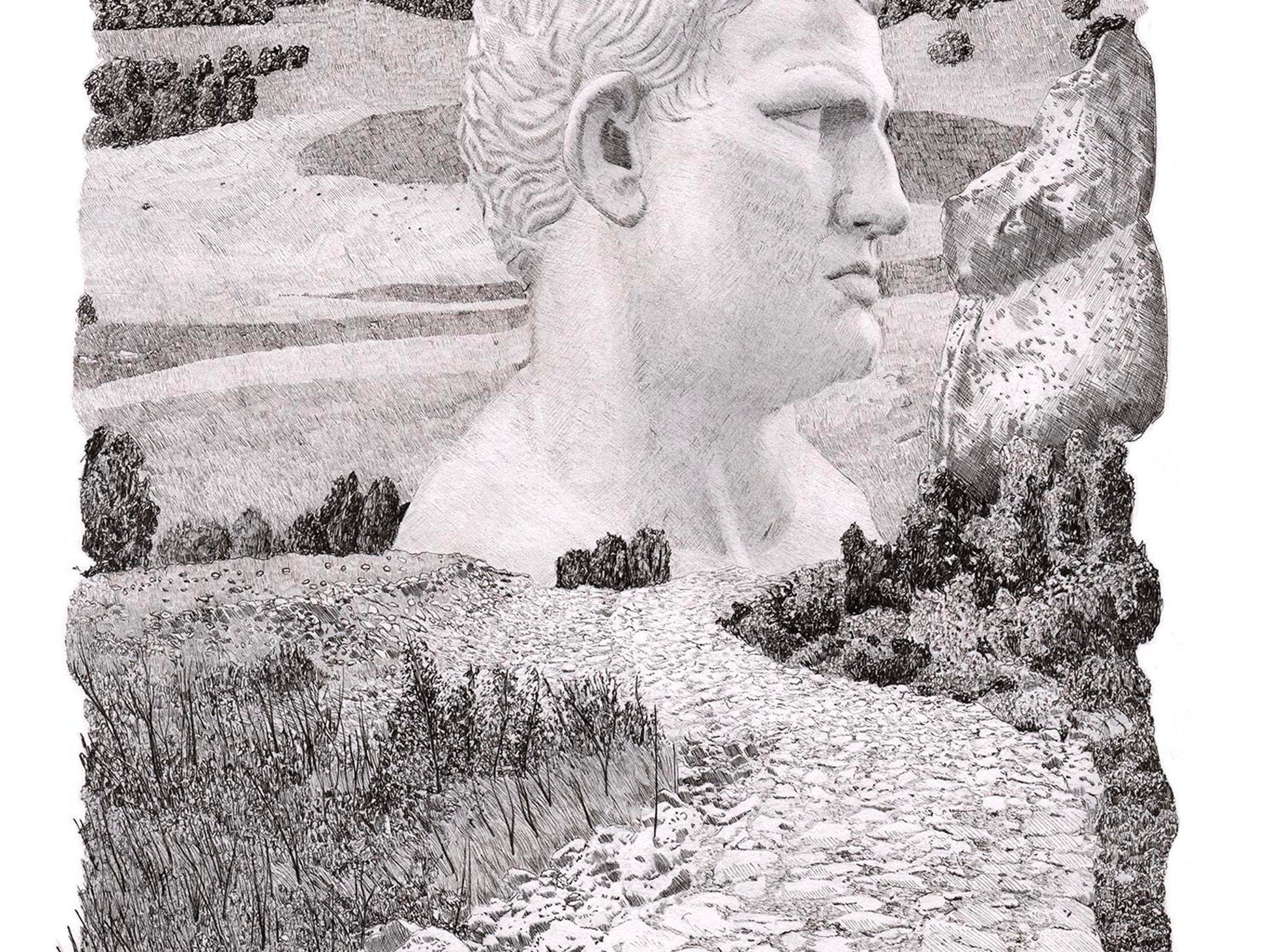 Via Agrippa - Édition limitée sur papier d’art / 30 x 40 cm