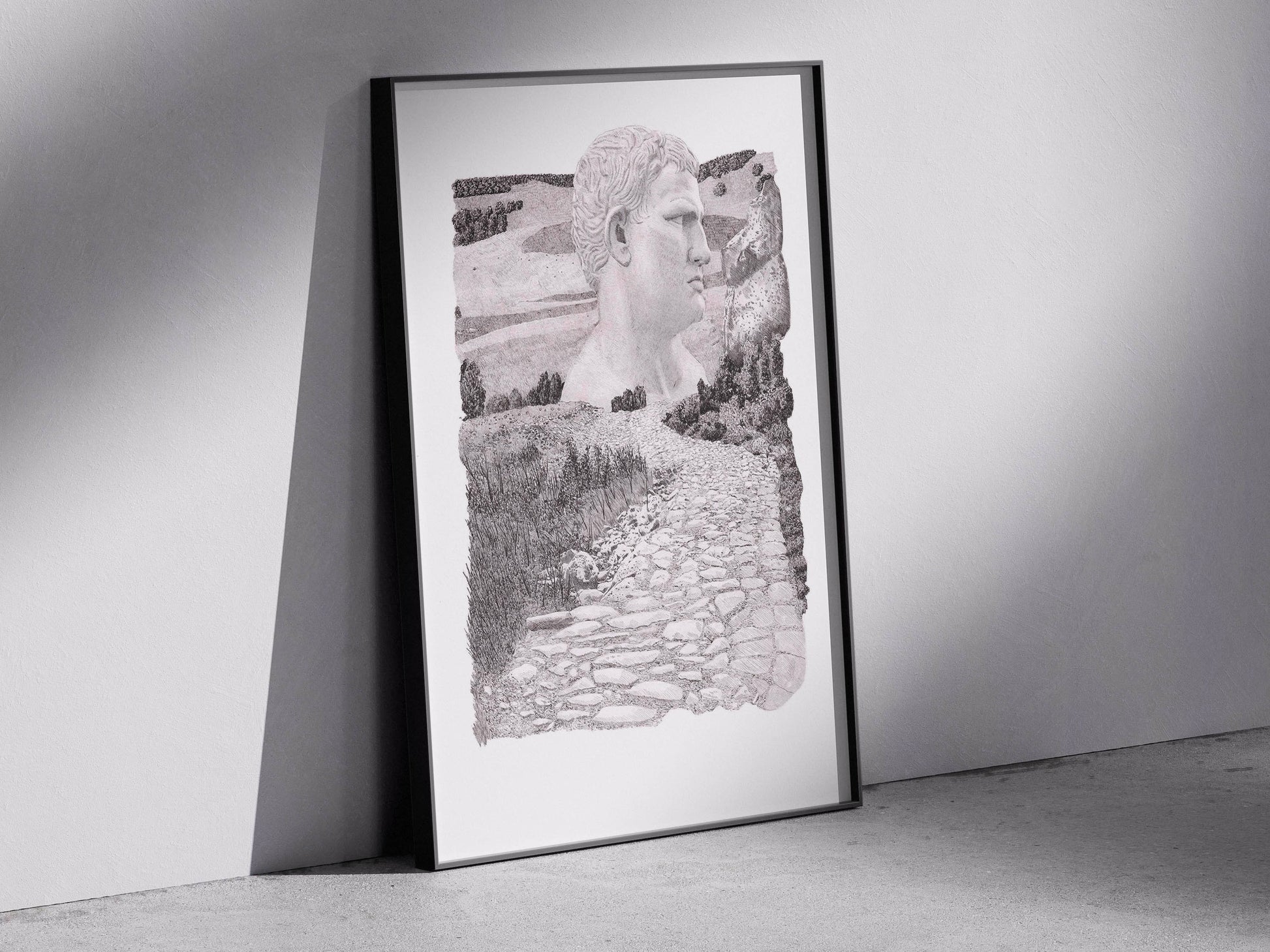 Via Agrippa - Édition limitée sur papier d’art / 30 x 40 cm