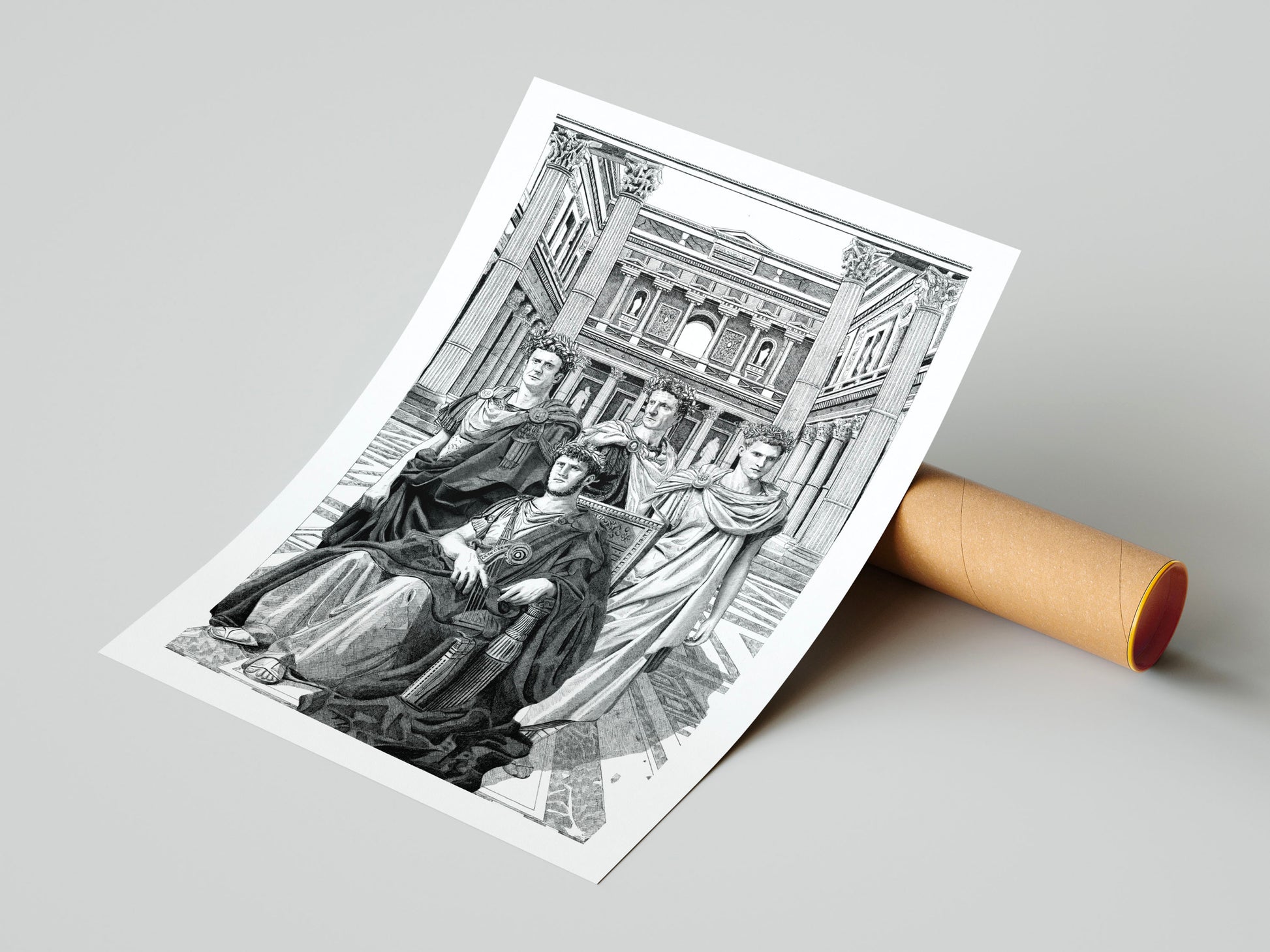 La lignĂ©e d'Auguste - Ădition limitĂ©e sur papier d'art / 30 x 40 cm