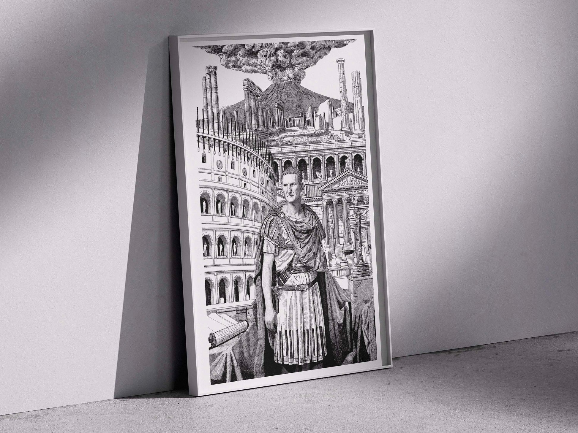 Vespasien â Ădition limitĂ©e sur papier dâart / 30 x 40 cm