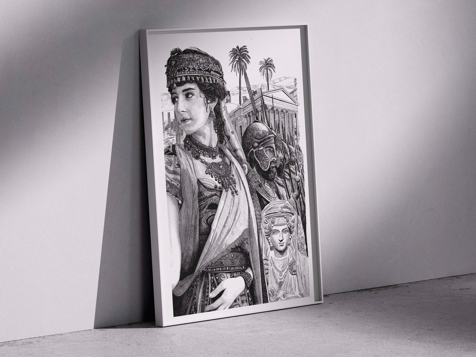 Zenobia, reine de Palmyre â Ădition limitĂ©e sur papier dâart / 30 x 40 cm