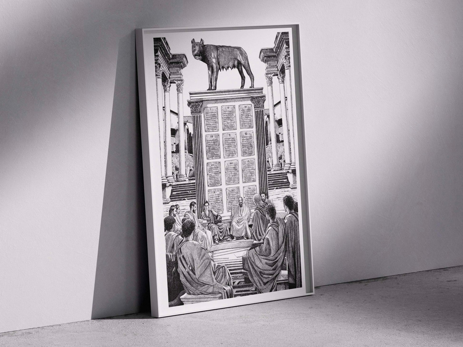 La rĂ©publique romaine â Ădition limitĂ©e sur papier dâart / 30 x40 cm