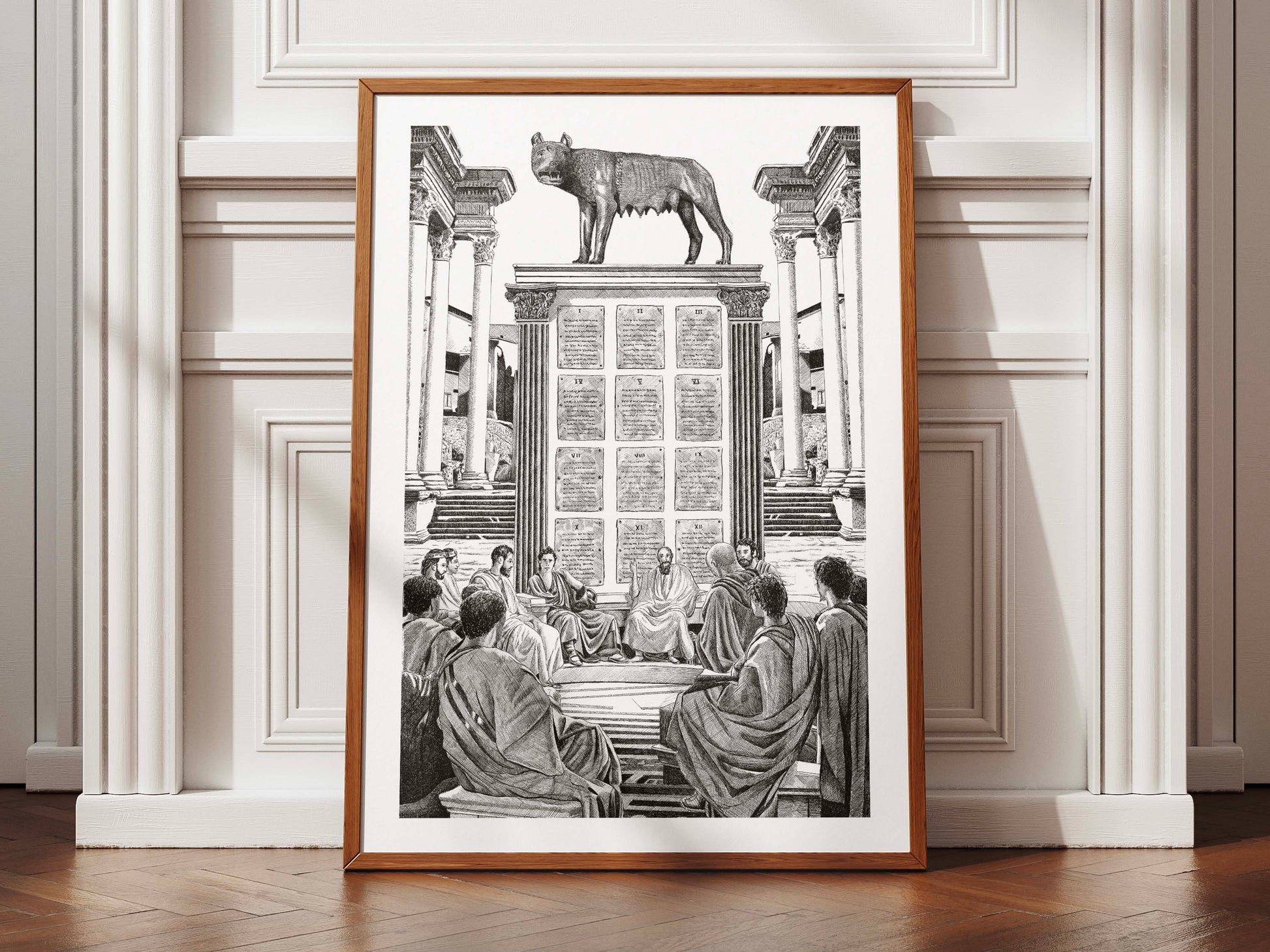 La rĂ©publique romaine â Ădition limitĂ©e sur papier dâart / 30 x40 cm