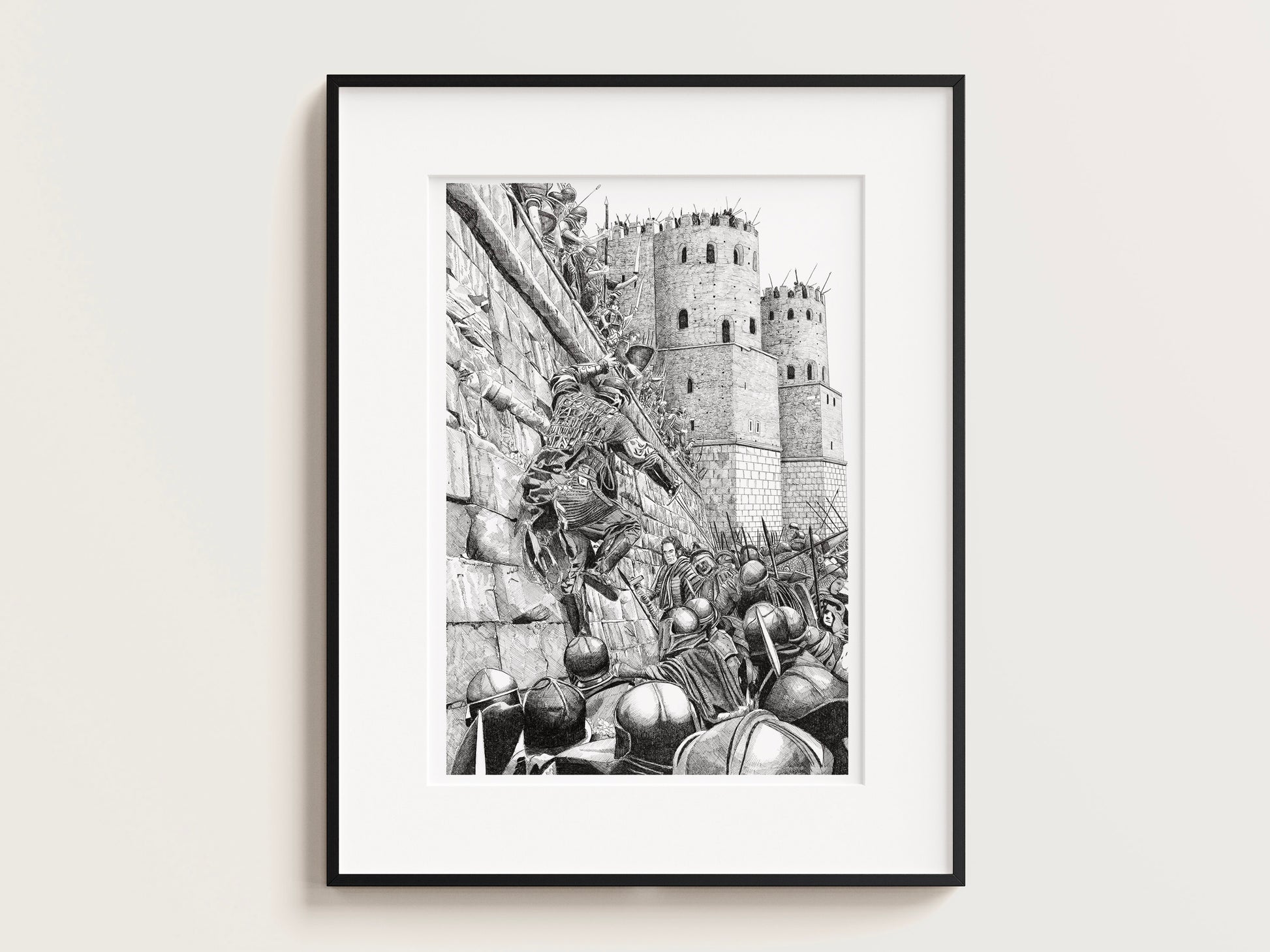 Sac de Rome â Ădition limitĂ©e sur papier dâart / 30 x 40 cm