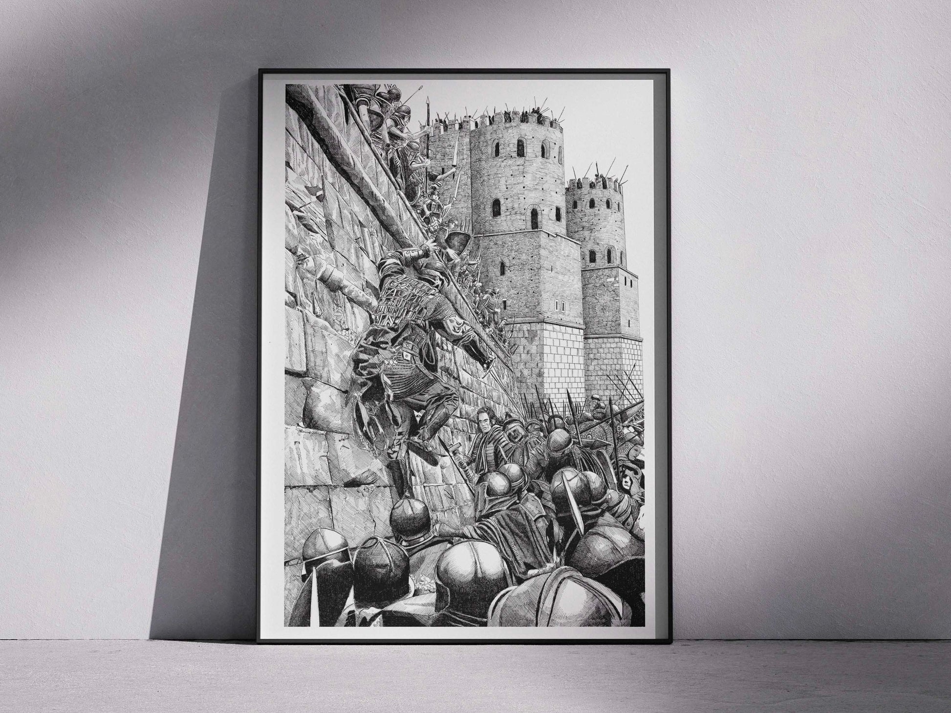 Sac de Rome â Ădition limitĂ©e sur papier dâart / 30 x 40 cm