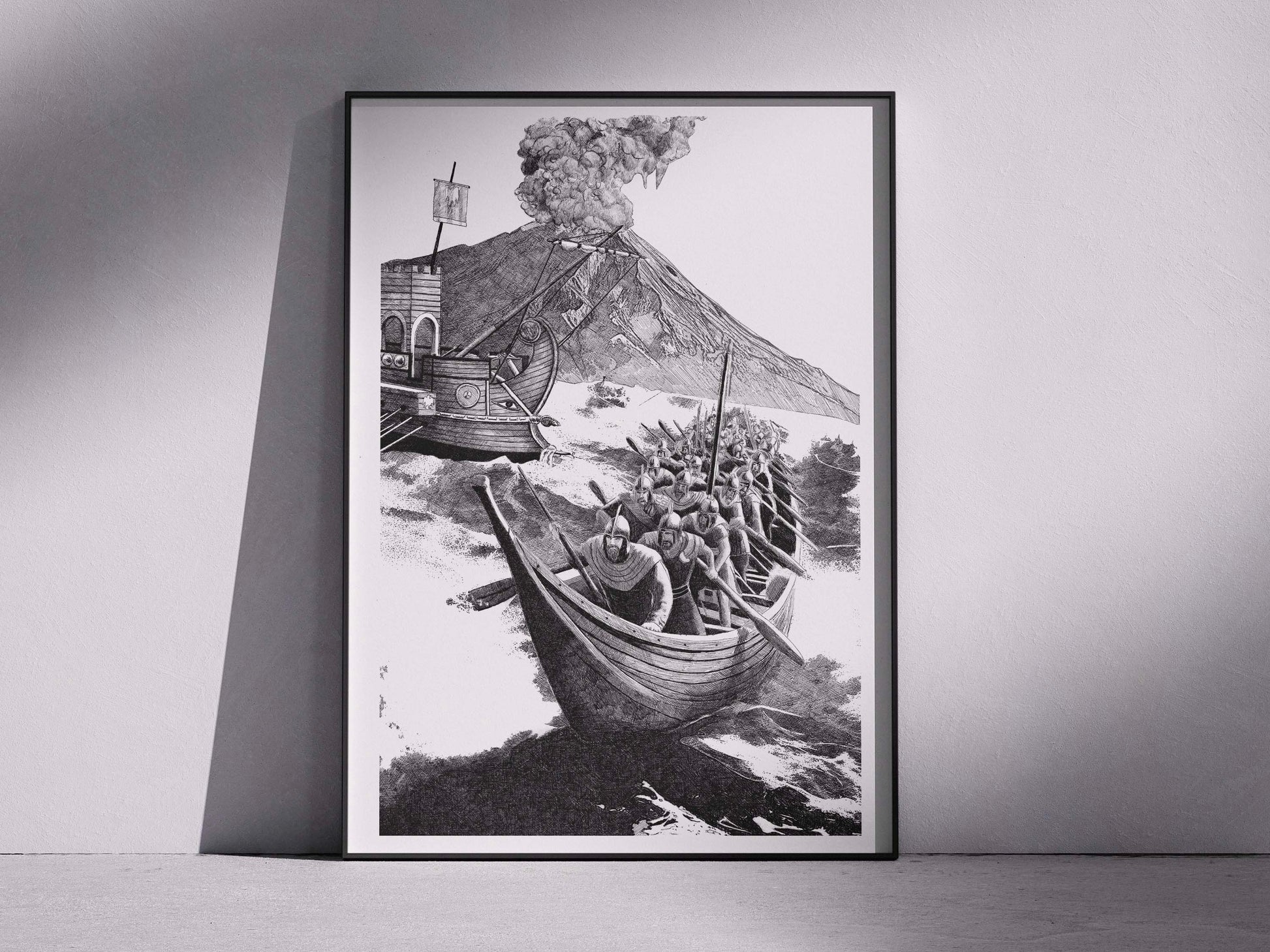 La conquĂȘte de la Sicile â Ădition limitĂ©e sur papier dâart / 30 x 40 cm