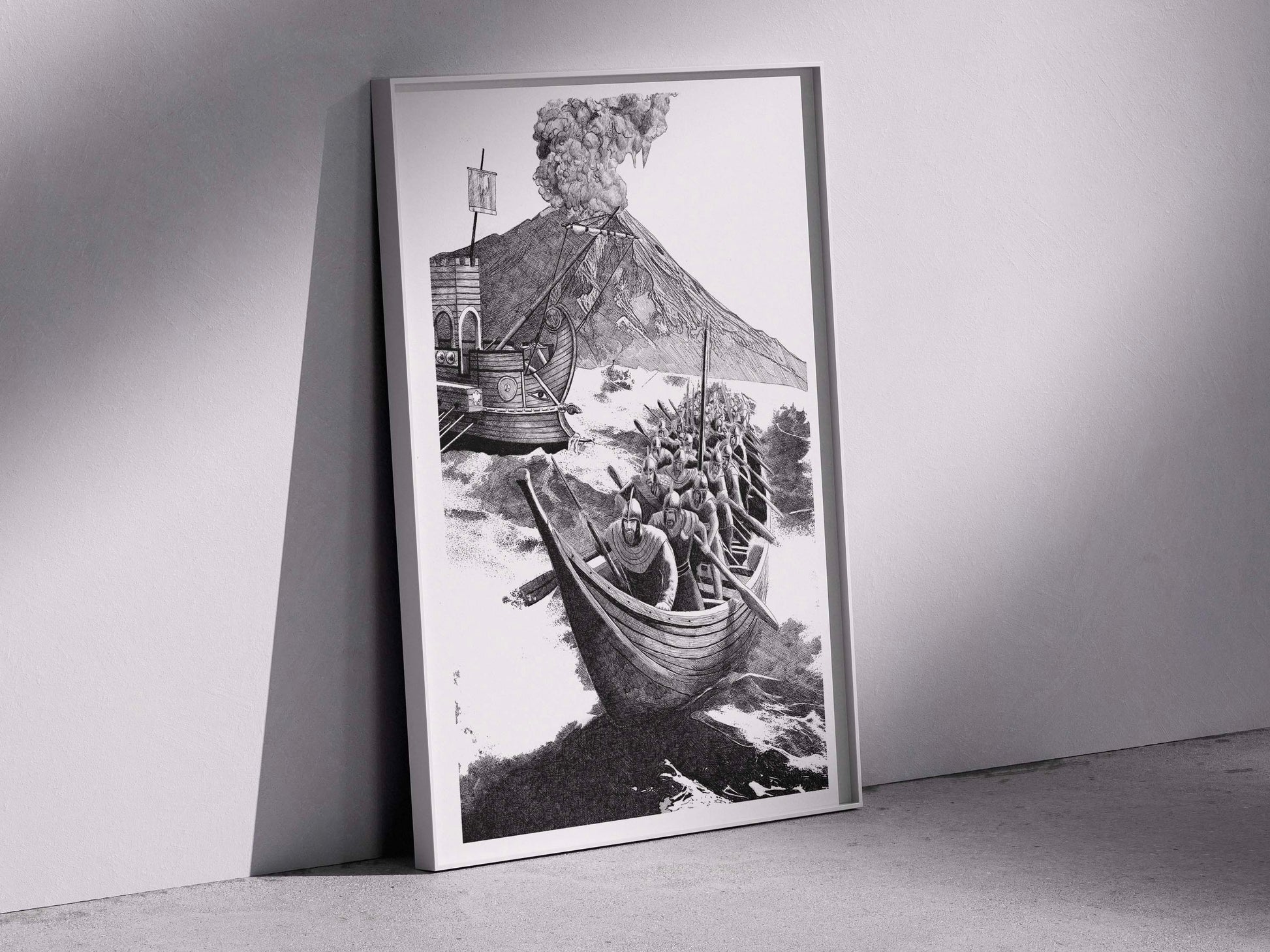 La conquĂȘte de la Sicile â Ădition limitĂ©e sur papier dâart / 30 x 40 cm