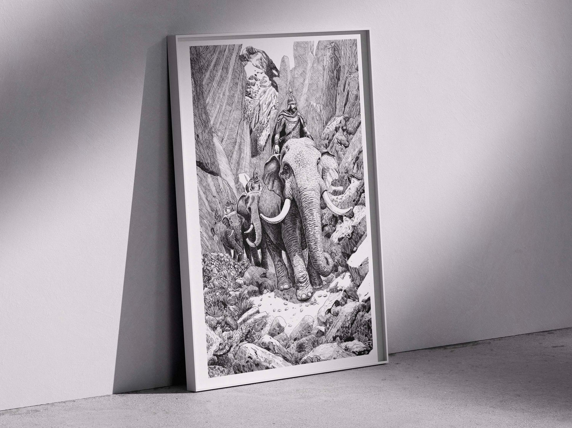 Hannibal â Ădition limitĂ©e sur papier dâart / 30 x 40 cm