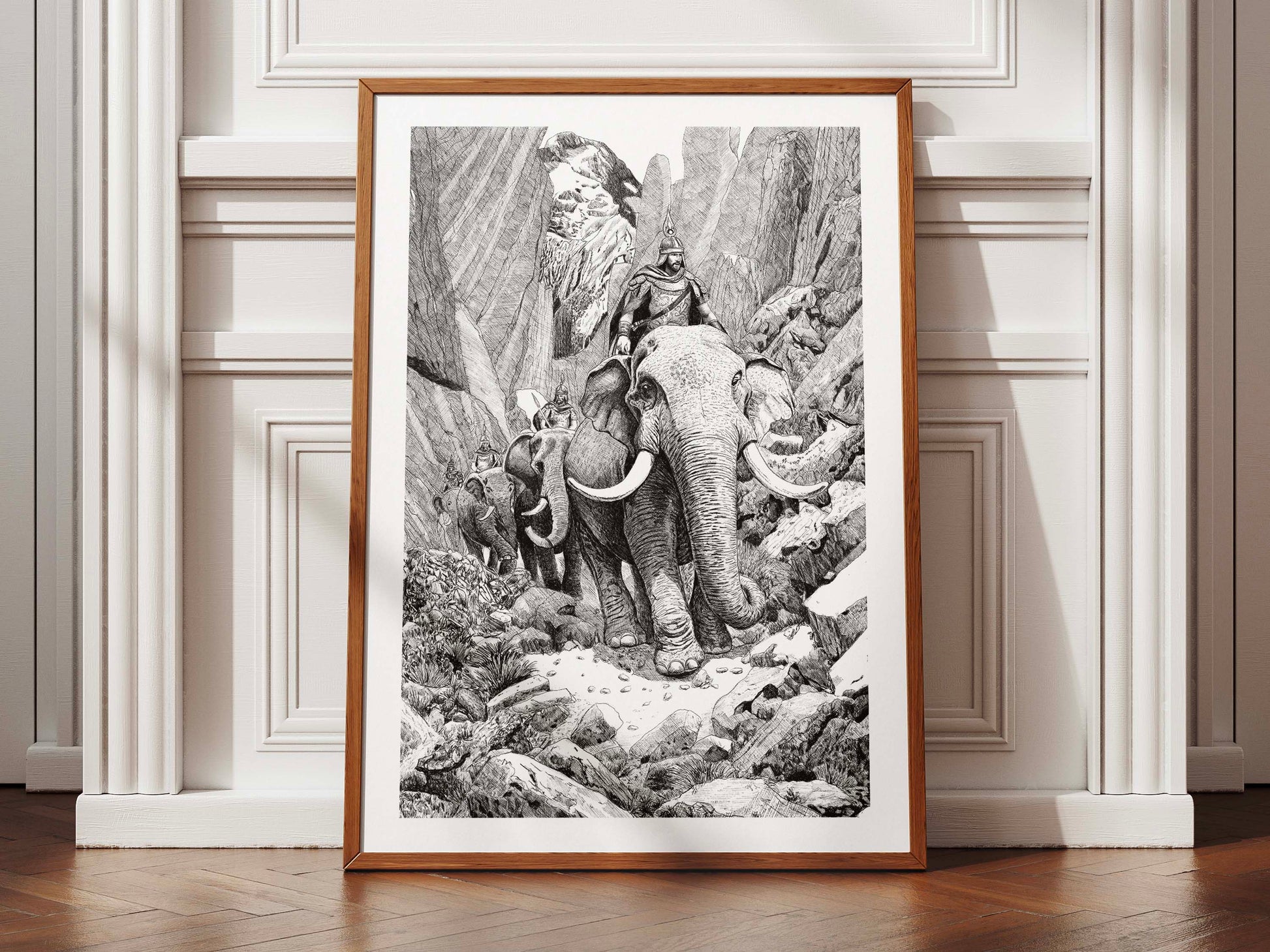 Hannibal â Ădition limitĂ©e sur papier dâart / 30 x 40 cm