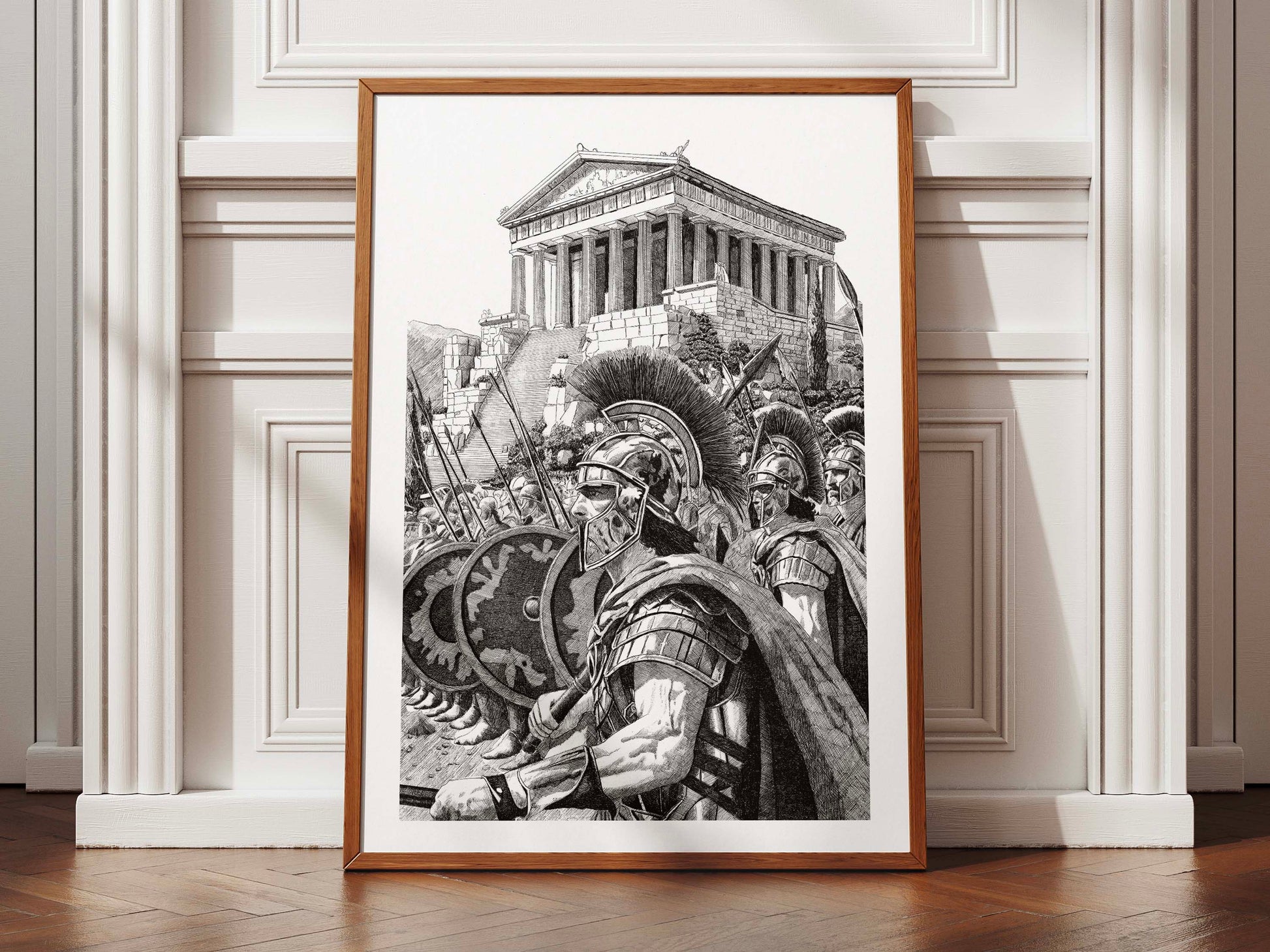 Les grecs â  Ădition limitĂ©e sur papier dâart / 30 x 40 cm