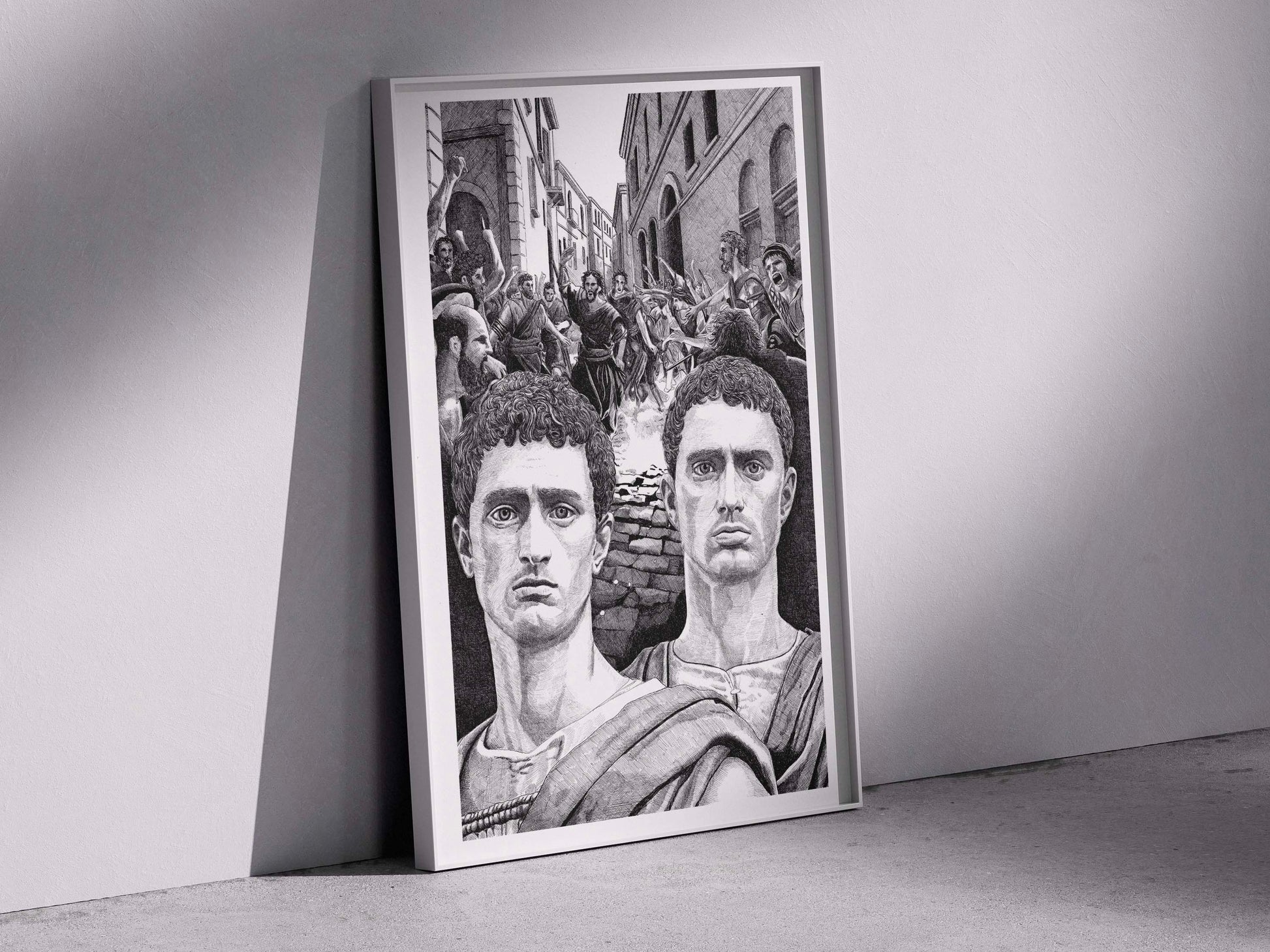 Les Gracques â Ădition limitĂ©e sur papier dâart / 30 x 40 cm