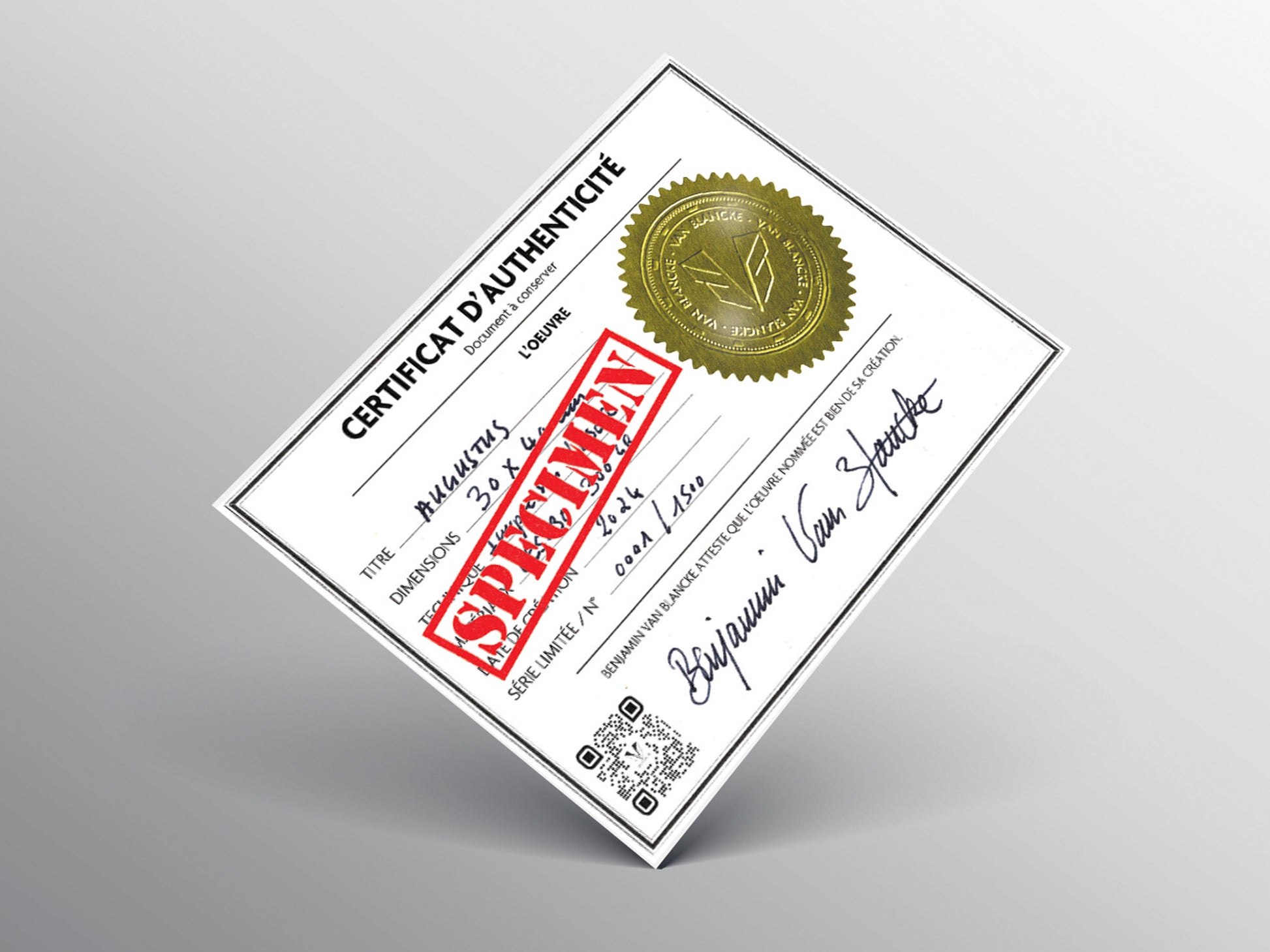 EQUES - Édition limitée sur papier d’art / 30 x 40 cm