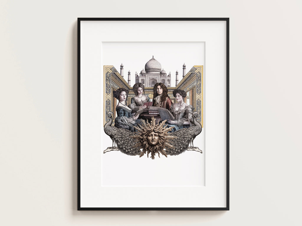 Versailles à la rencontre du Taj Mahal - Édition limitée sur papier d’art / 30 x 40 cm