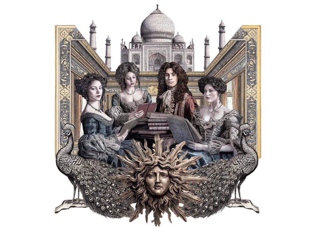 Versailles à la rencontre du Taj Mahal - Édition limitée sur papier d’art / 30 x 40 cm