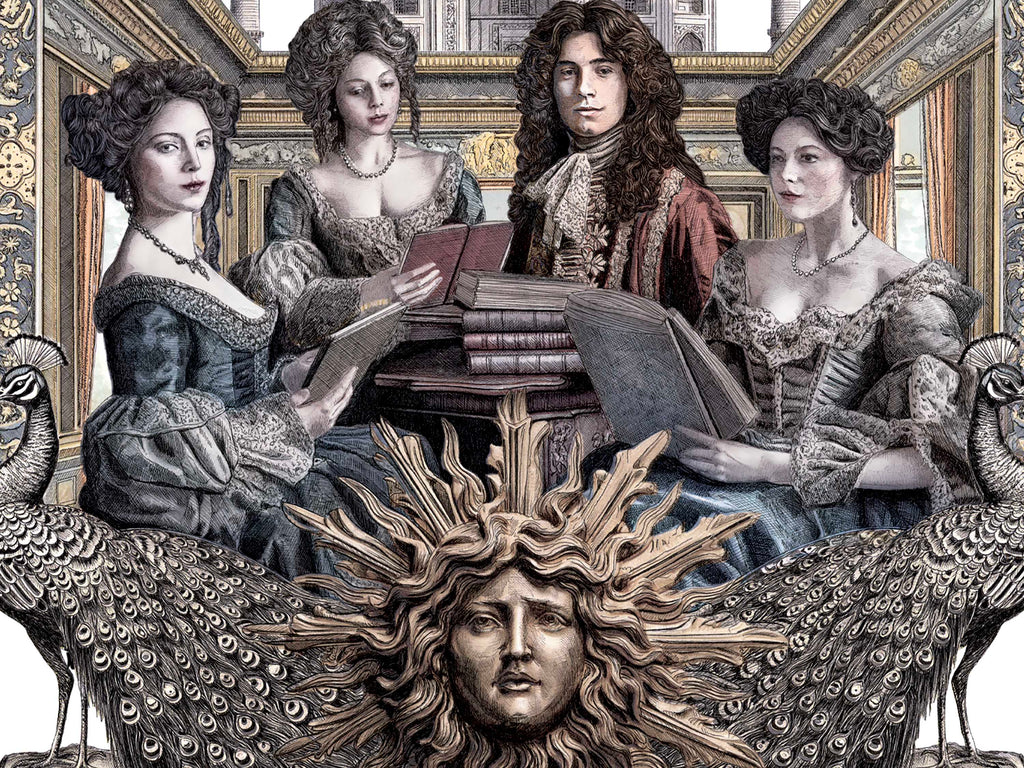 Versailles à la rencontre du Taj Mahal - Édition limitée sur papier d’art / 30 x 40 cm