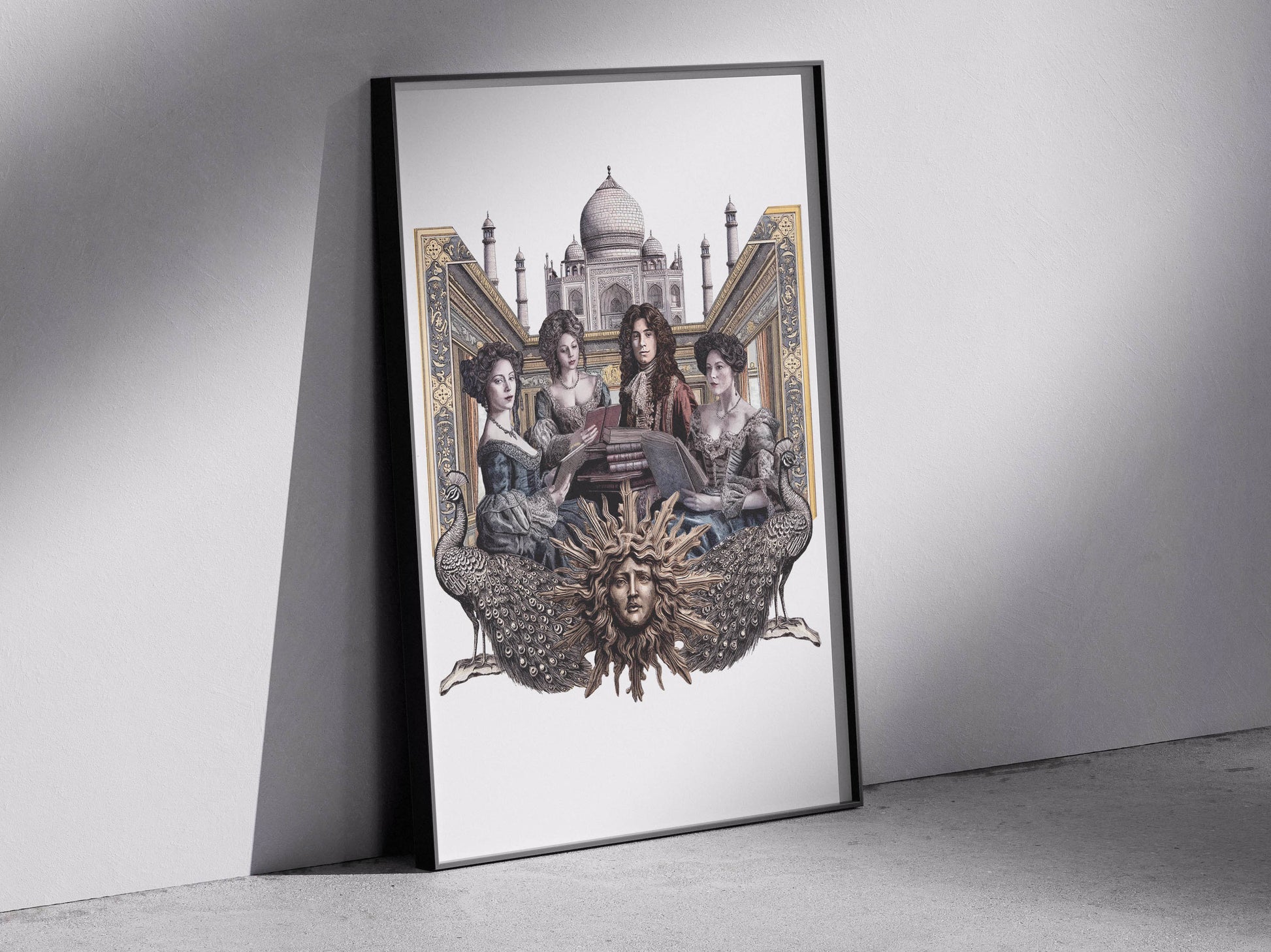 Versailles à la rencontre du Taj Mahal - Édition limitée sur papier d’art / 30 x 40 cm