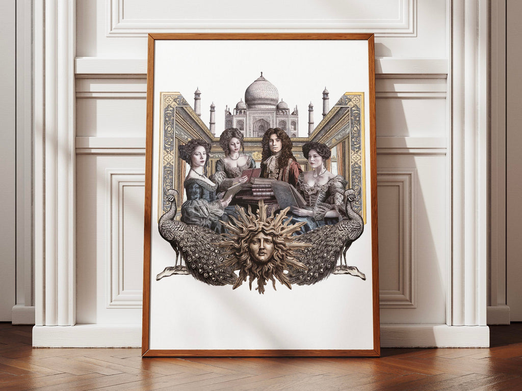 Versailles à la rencontre du Taj Mahal - Édition limitée sur papier d’art / 30 x 40 cm