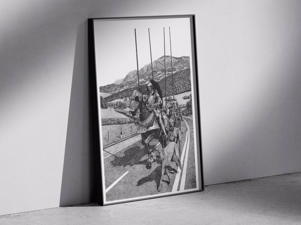 EQUES - Édition limitée sur papier d’art / 30 x 40 cm