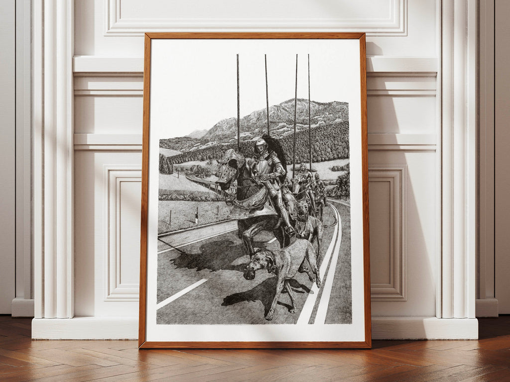 EQUES - Édition limitée sur papier d’art / 30 x 40 cm