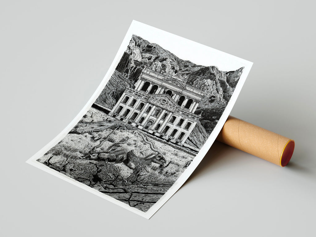 SOLITUDINEM - Édition limitée sur papier d’art / 30 x 40 cm