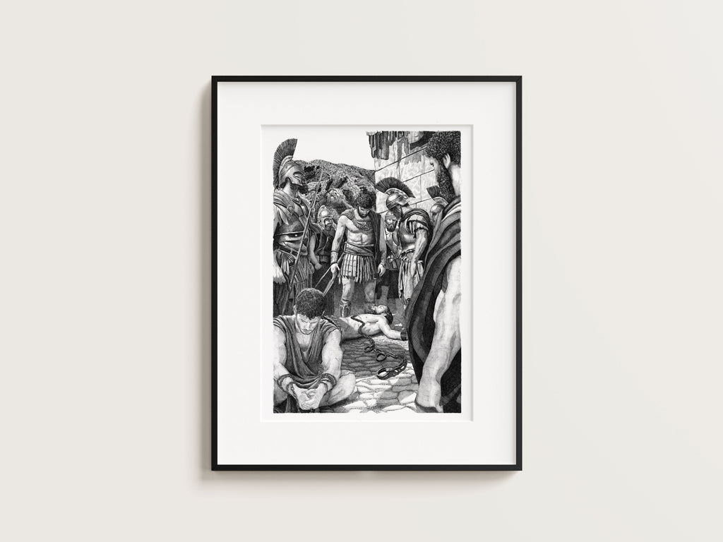 LES GRECS - Les Trente Tyrans – Édition limitée sur papier d’art / 30 x 40 cm