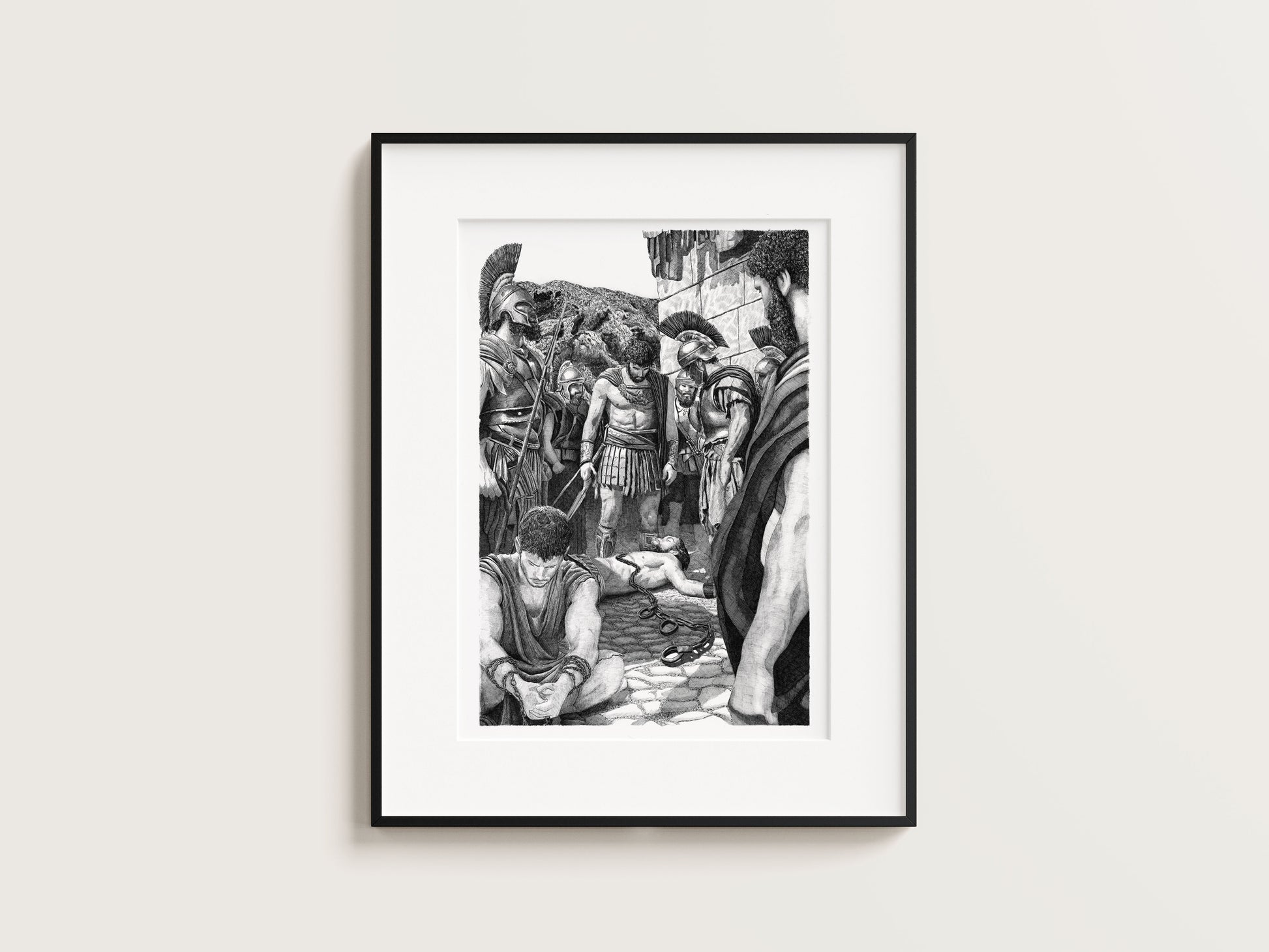 LES GRECS - Les Trente Tyrans – Édition limitée sur papier d’art / 30 x 40 cm