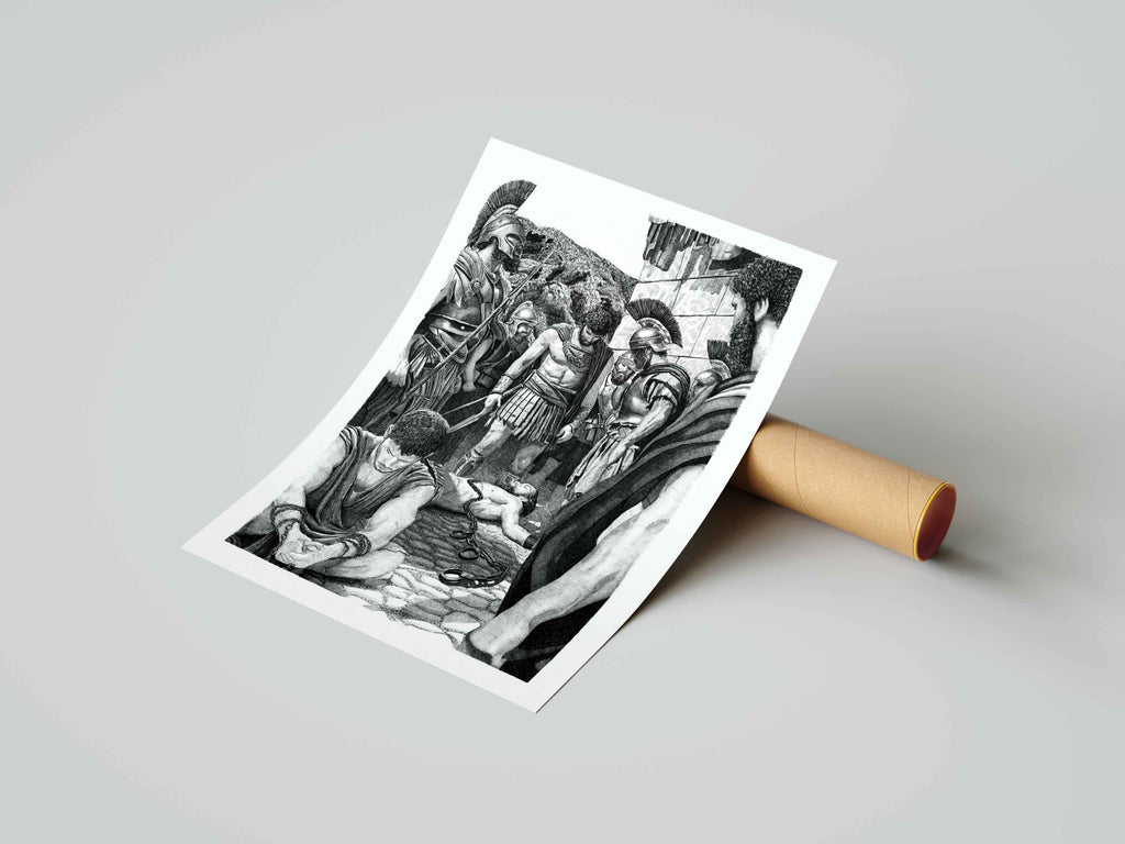 LES GRECS - Les Trente Tyrans – Édition limitée sur papier d’art / 30 x 40 cm