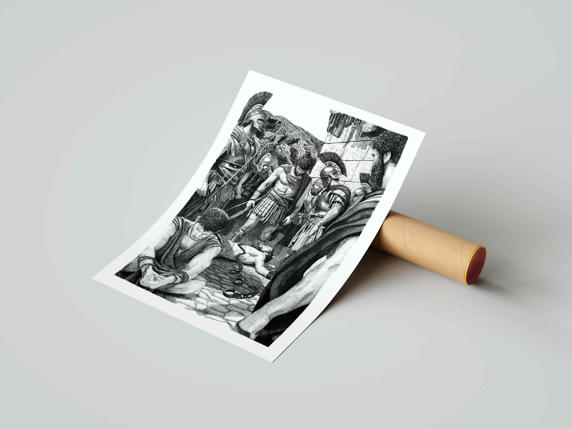 LES GRECS - Les Trente Tyrans – Édition limitée sur papier d’art / 30 x 40 cm
