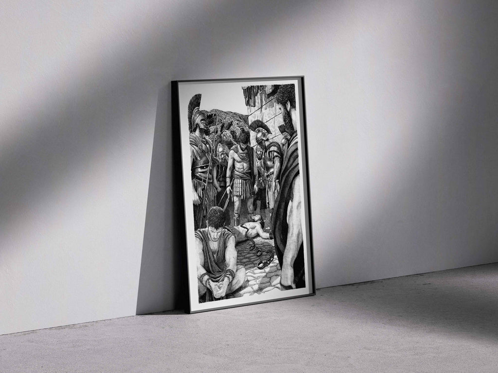 LES GRECS - Les Trente Tyrans – Édition limitée sur papier d’art / 30 x 40 cm