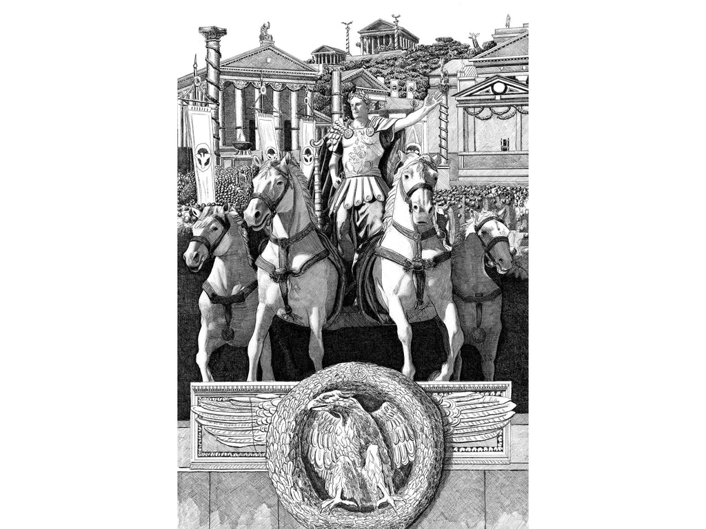 César - Édition limitée sur papier d'art / 30 x 40 cm