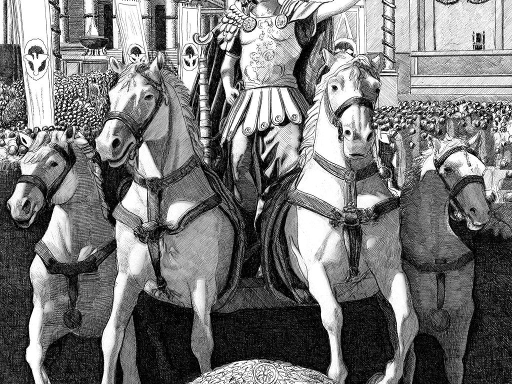 César - Édition limitée sur papier d'art / 30 x 40 cm