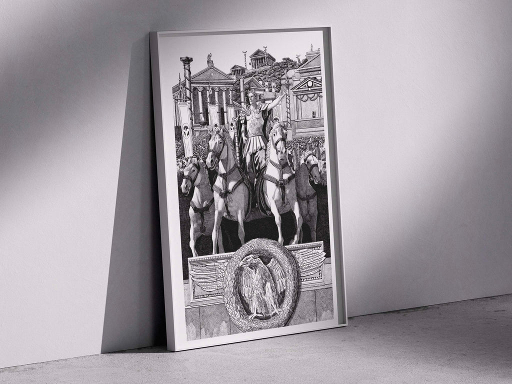 César - Édition limitée sur papier d'art / 30 x 40 cm