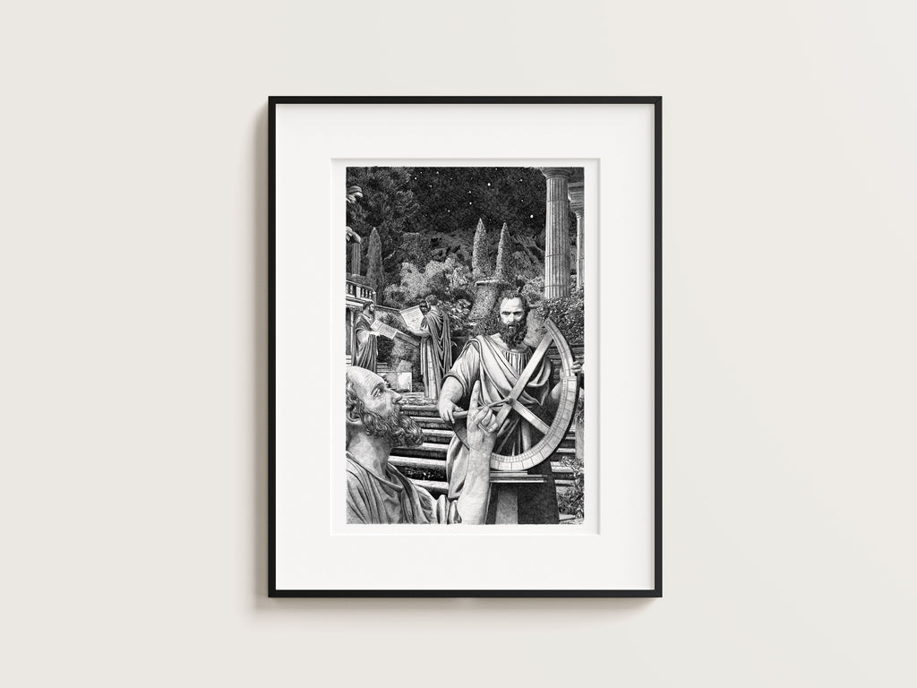 LES GRECS - Les sciences grecques – Édition limitée sur papier d’art / 30 x 40 cm
