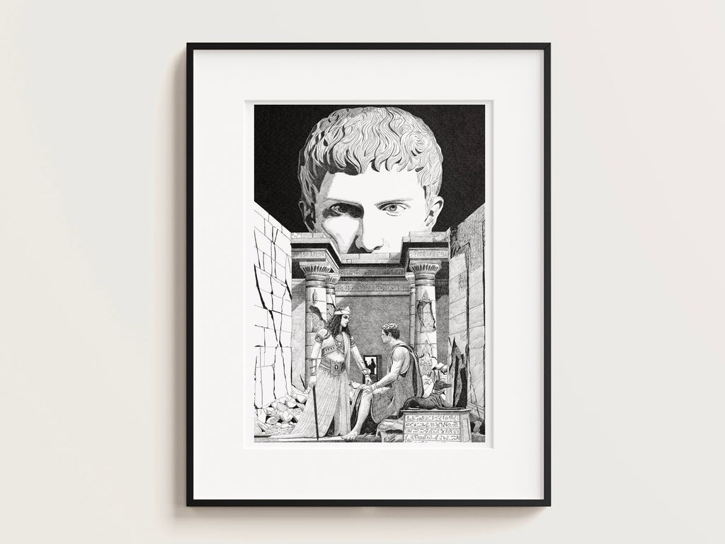 Cleopatre et Marc Antoine - Édition limitée sur papier d'art / 30 x 40 cm