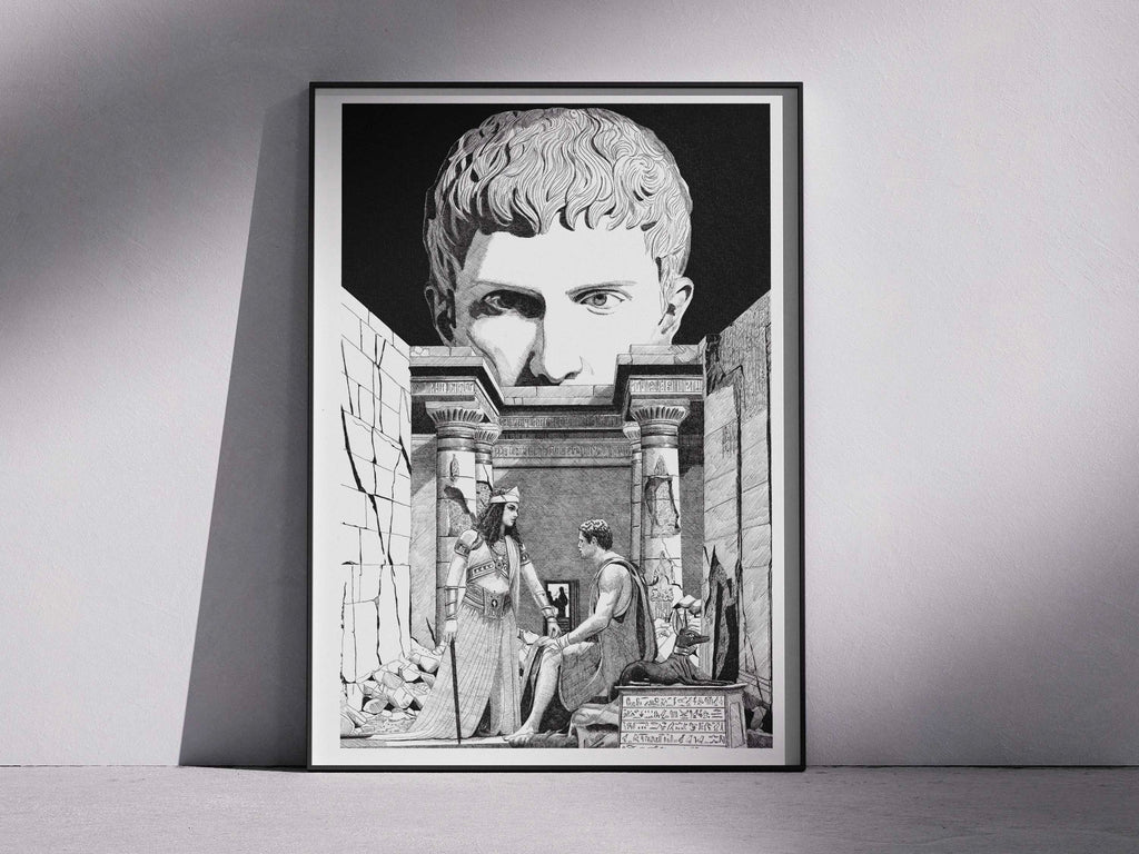 Cleopatre et Marc Antoine - Édition limitée sur papier d'art / 30 x 40 cm