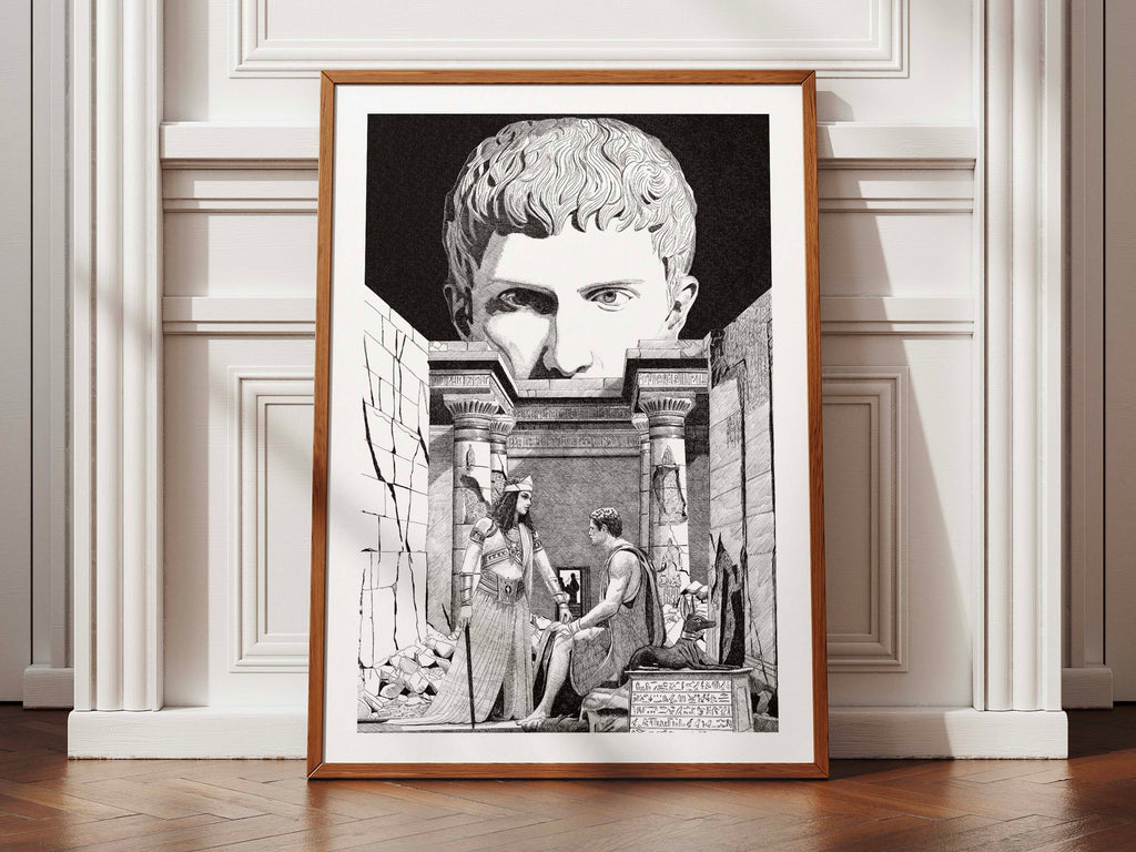 Cleopatre et Marc Antoine - Édition limitée sur papier d'art / 30 x 40 cm
