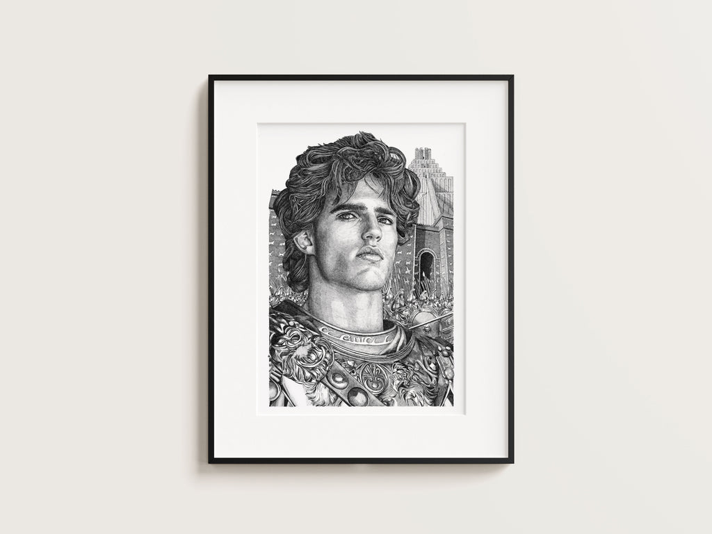 LES GRECS - Alexandre – Édition limitée sur papier d’art / 30 x 40 cm