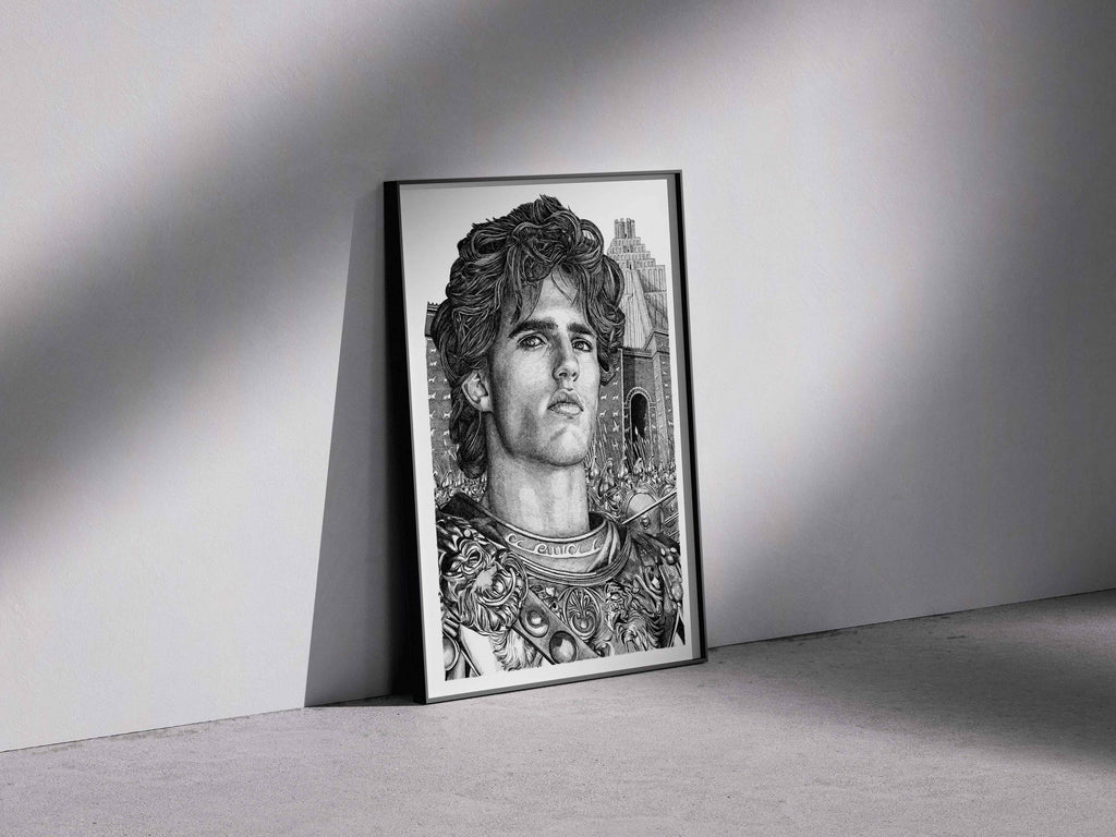 LES GRECS - Alexandre – Édition limitée sur papier d’art / 30 x 40 cm