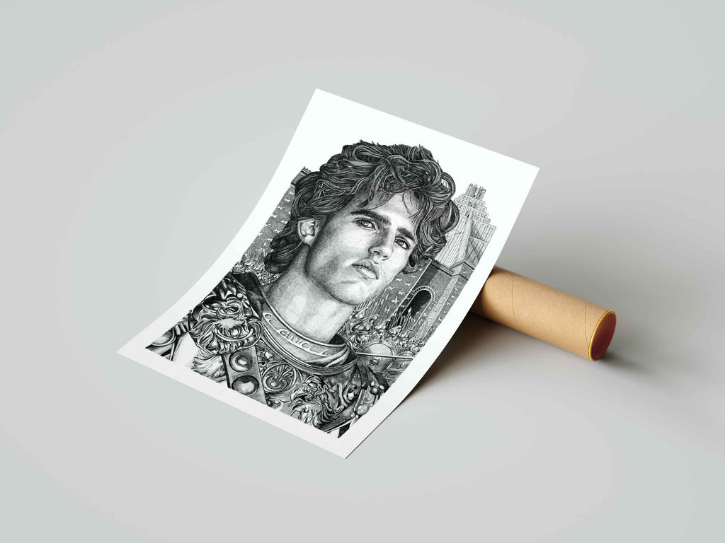 LES GRECS - Alexandre – Édition limitée sur papier d’art / 30 x 40 cm
