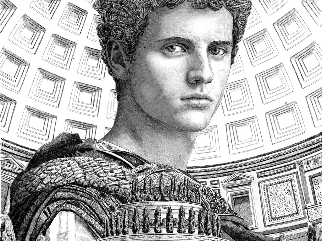 Auguste - Édition limitée sur papier d'art / 30 x 40 cm