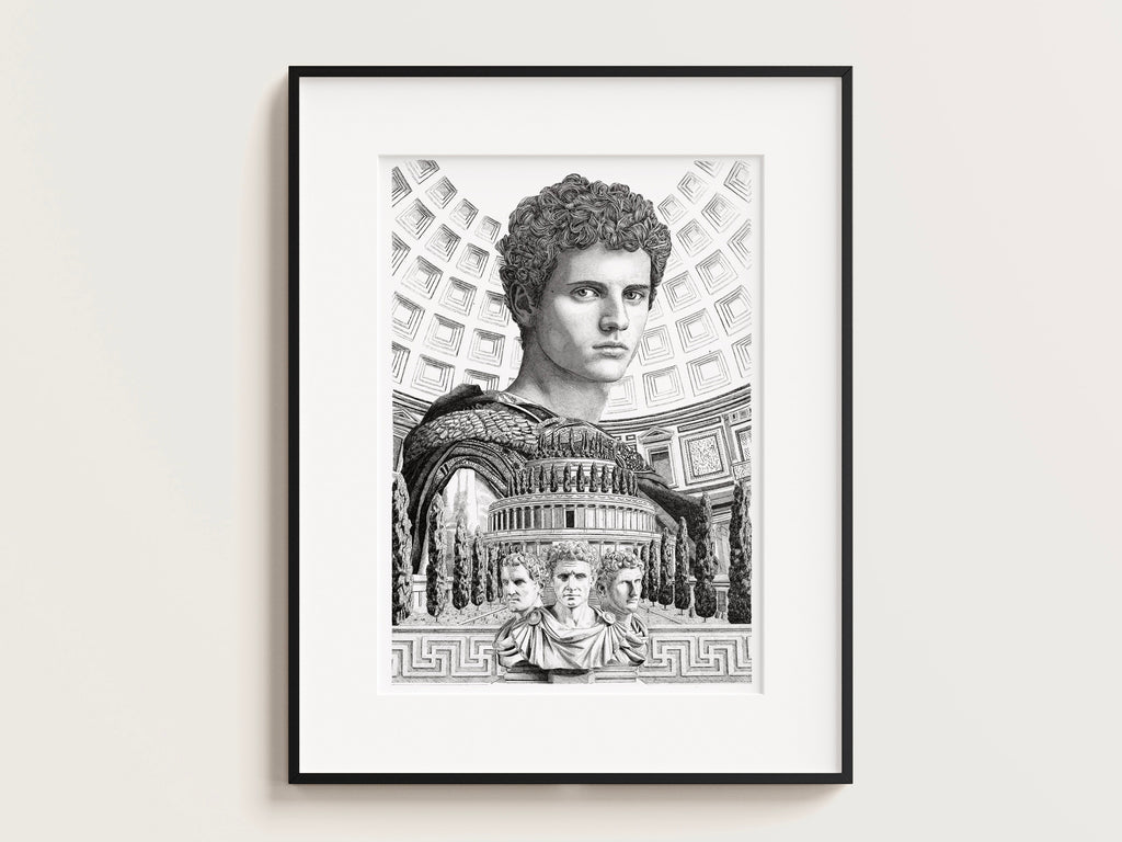 Auguste - Édition limitée sur papier d'art / 30 x 40 cm