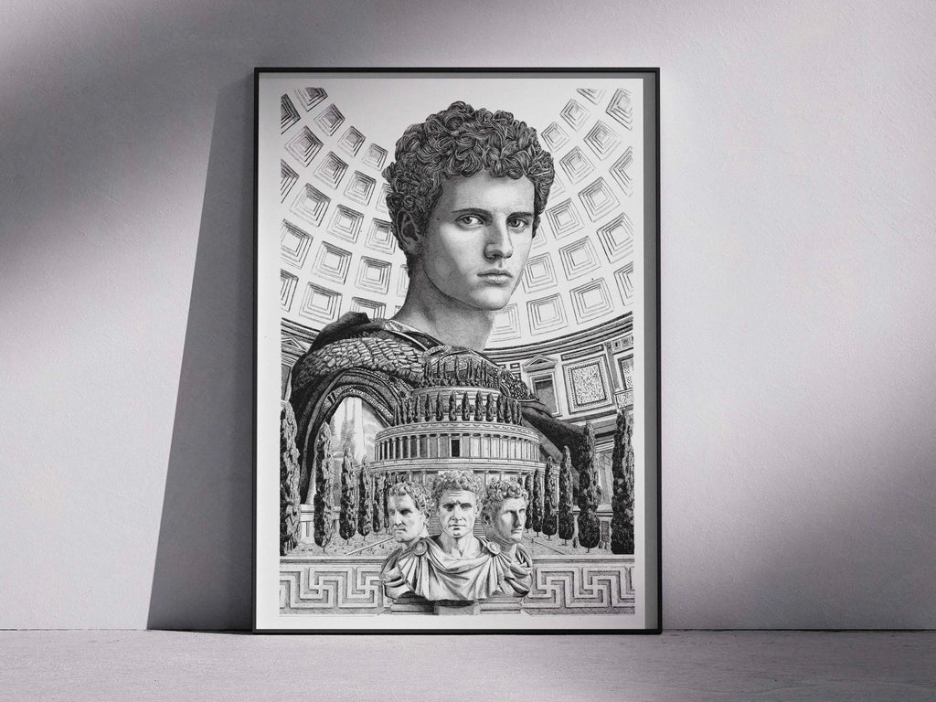 Auguste - Édition limitée sur papier d'art / 30 x 40 cm