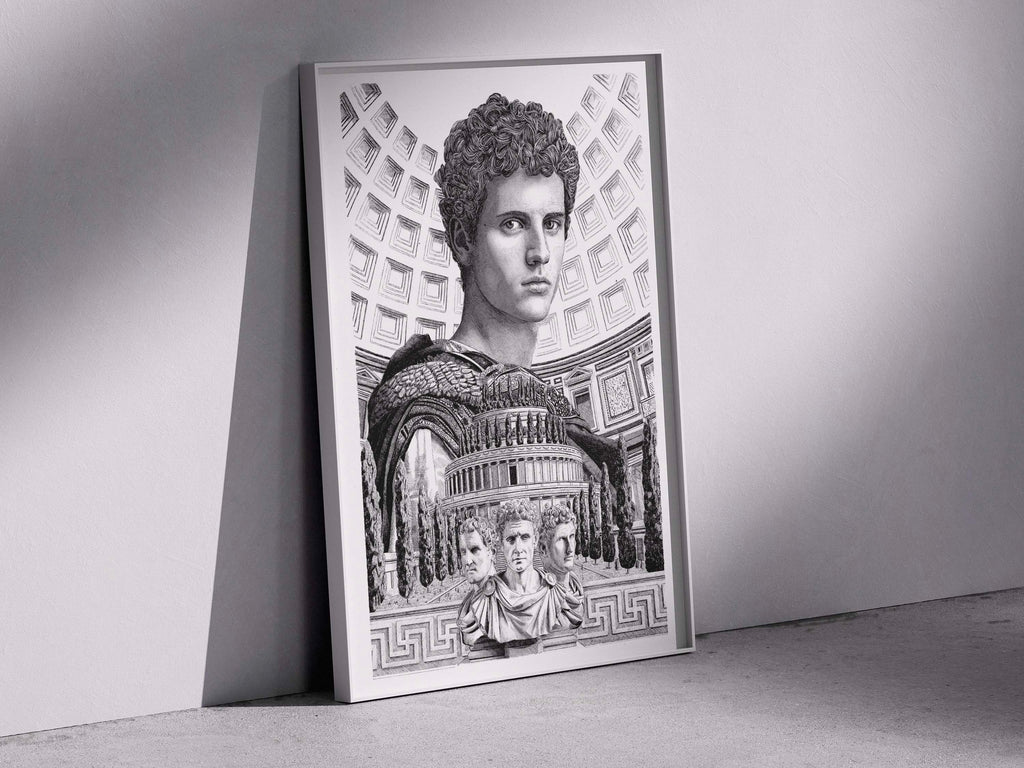 Auguste - Édition limitée sur papier d'art / 30 x 40 cm