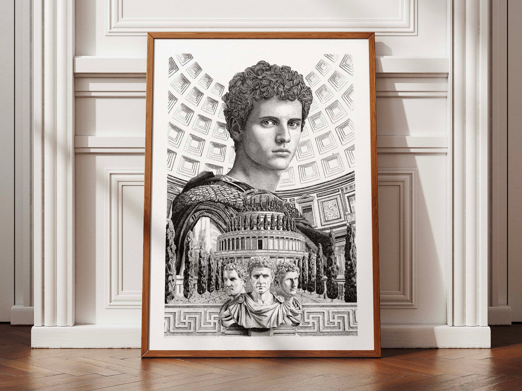 Auguste - Édition limitée sur papier d'art / 30 x 40 cm