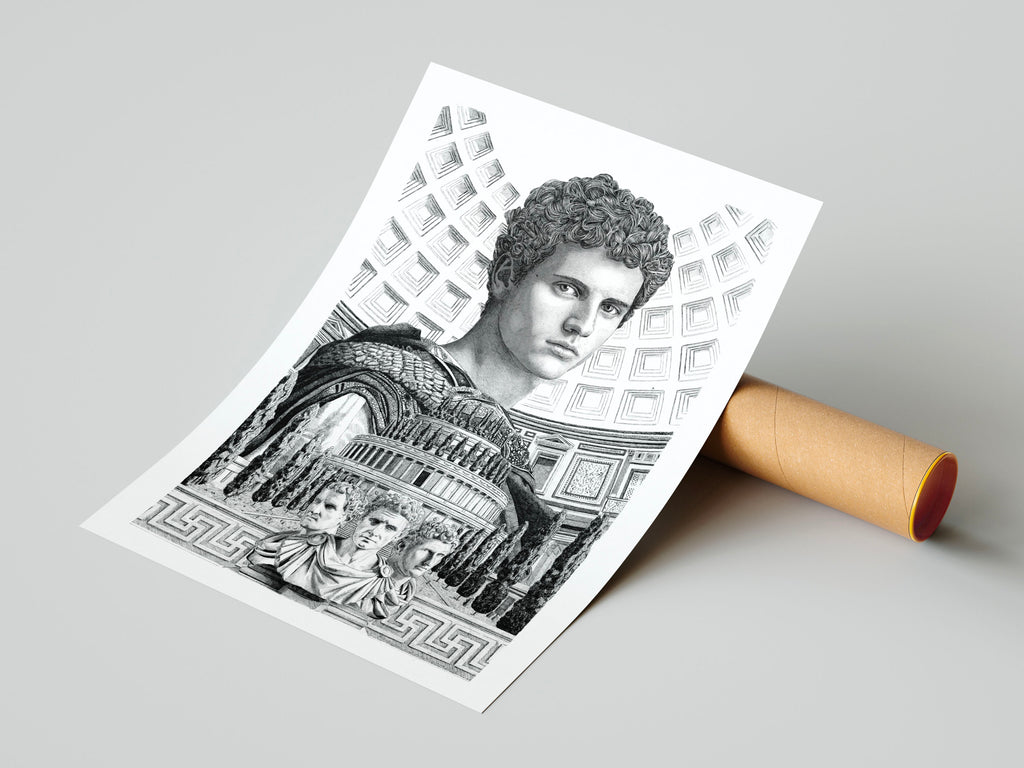 Auguste - Édition limitée sur papier d'art / 30 x 40 cm