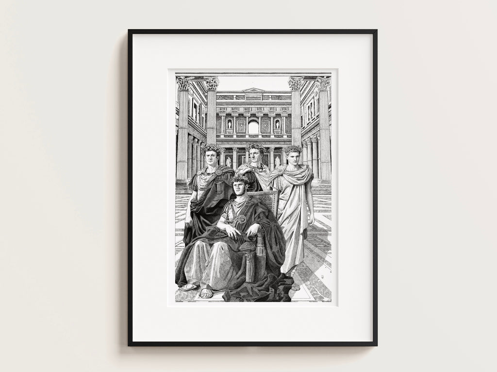 La lignée d'Auguste - Édition limitée sur papier d'art / 30 x 40 cm