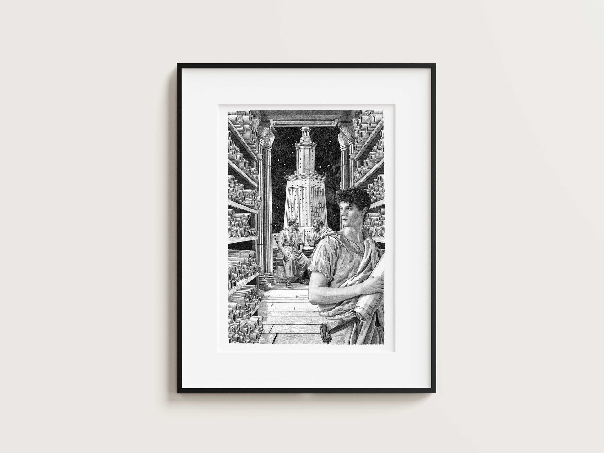 LES GRECS - Le crépuscule de la liberté – Édition limitée sur papier d’art / 30 x 40 cm